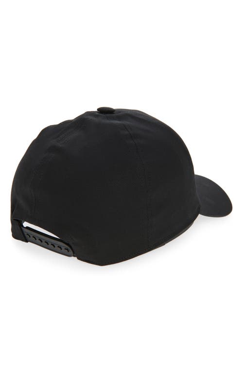 Rick Owens Logo Embroidered Snapback Baseball Cap In Black