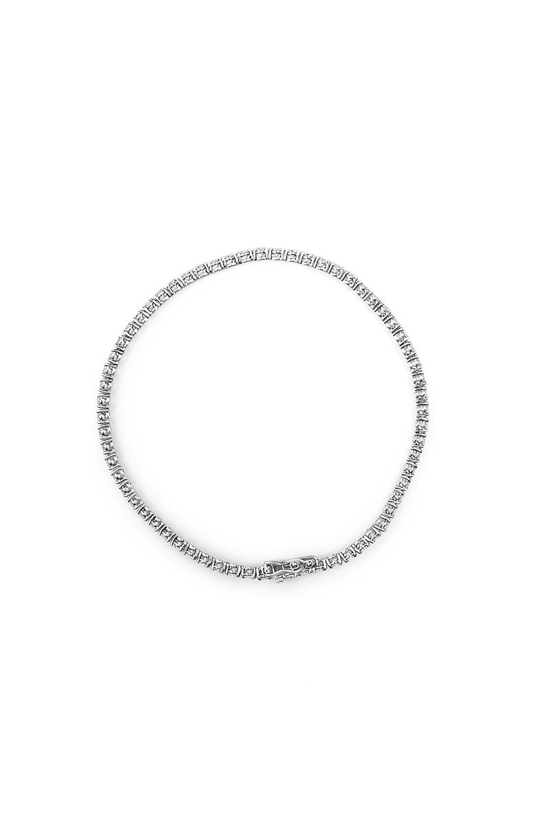Haus of Brilliance 14K White Gold 3.00 Ctw Diamond Classic Standard 4 Prong Set Tennis Bracelet, Alternate, color, White Gold