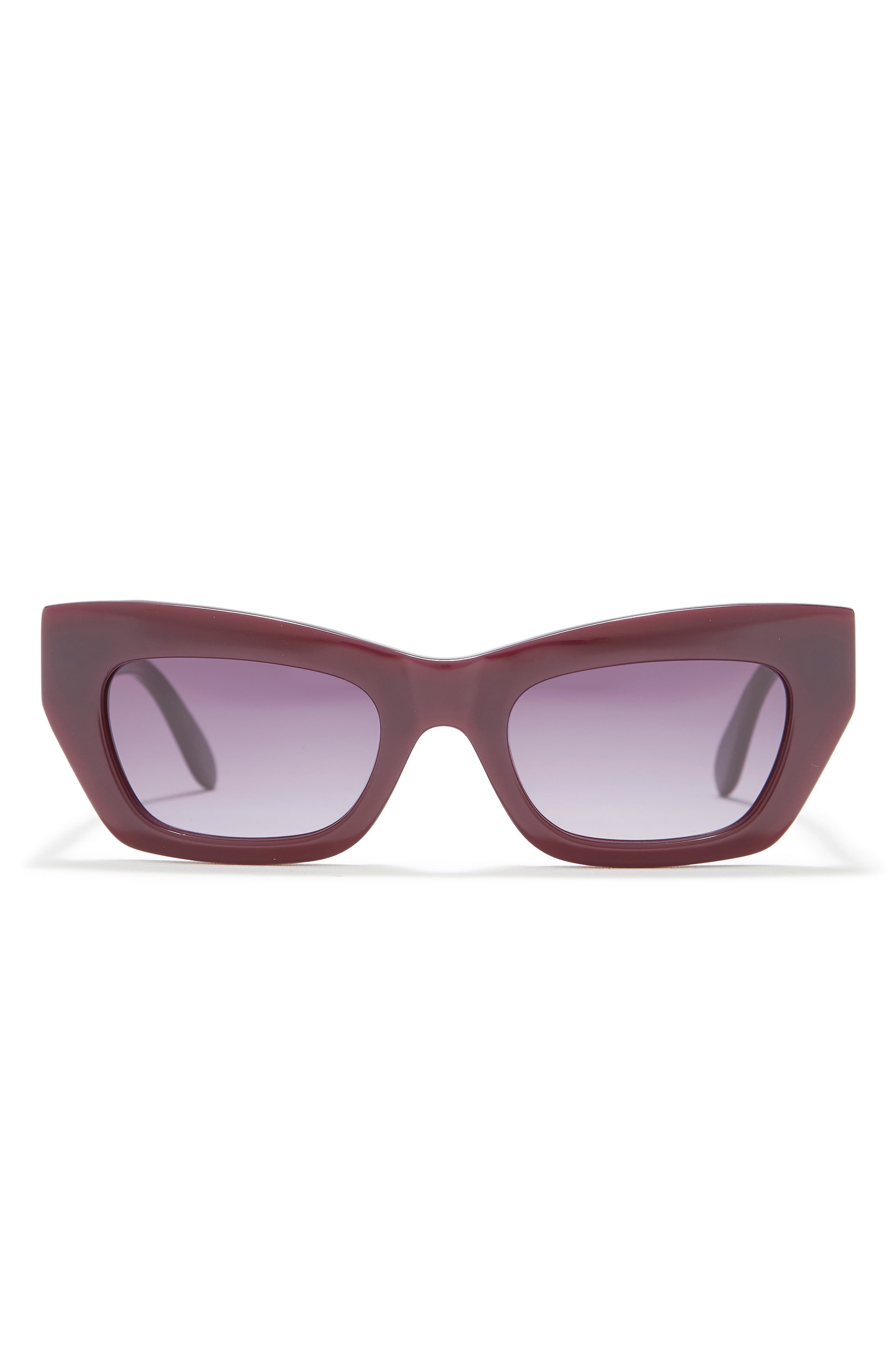 BCBG 57mm Chunky Kitten Sunglasses