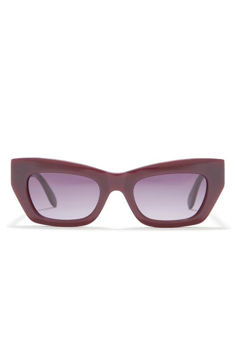 57mm Chunky Kitten Sunglasses