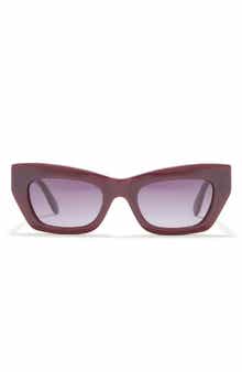 BCBGMAXAZRIA 57mm Chunky Kitten Sunglasses