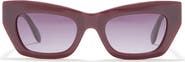 BCBG 57mm Chunky Kitten Sunglasses