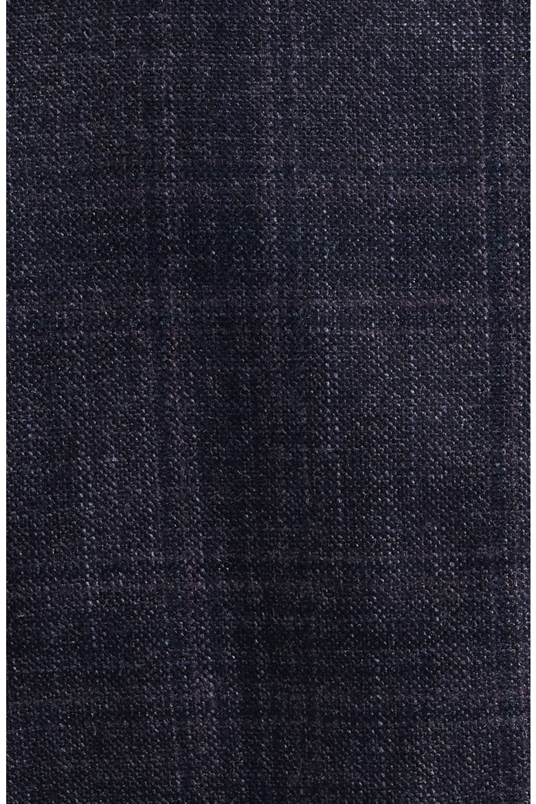 McAllen Plaid Wool Blend Sport Coat, Alternate, color, DEEP PURPLE