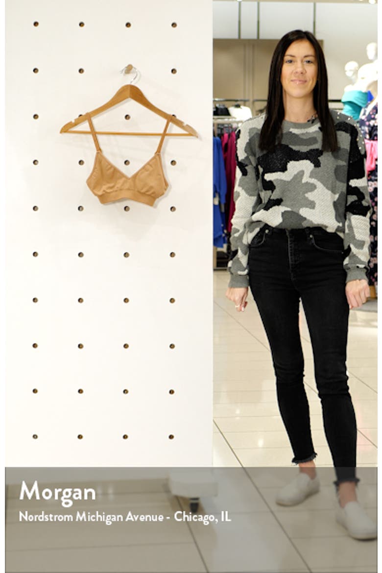 Minimalist V-Neck Bralette video