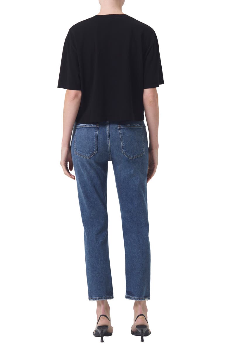 AGOLDE Riley High Waist Narrow Leg Jeans, Alternate, color,