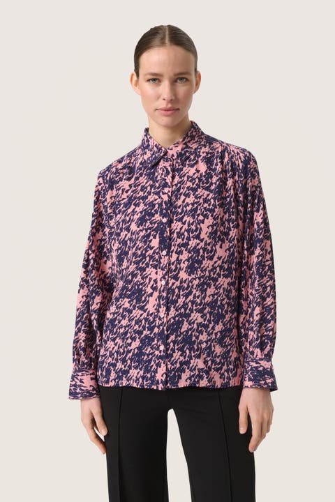 SLSylvia Printed Long Sleeve Shirt
