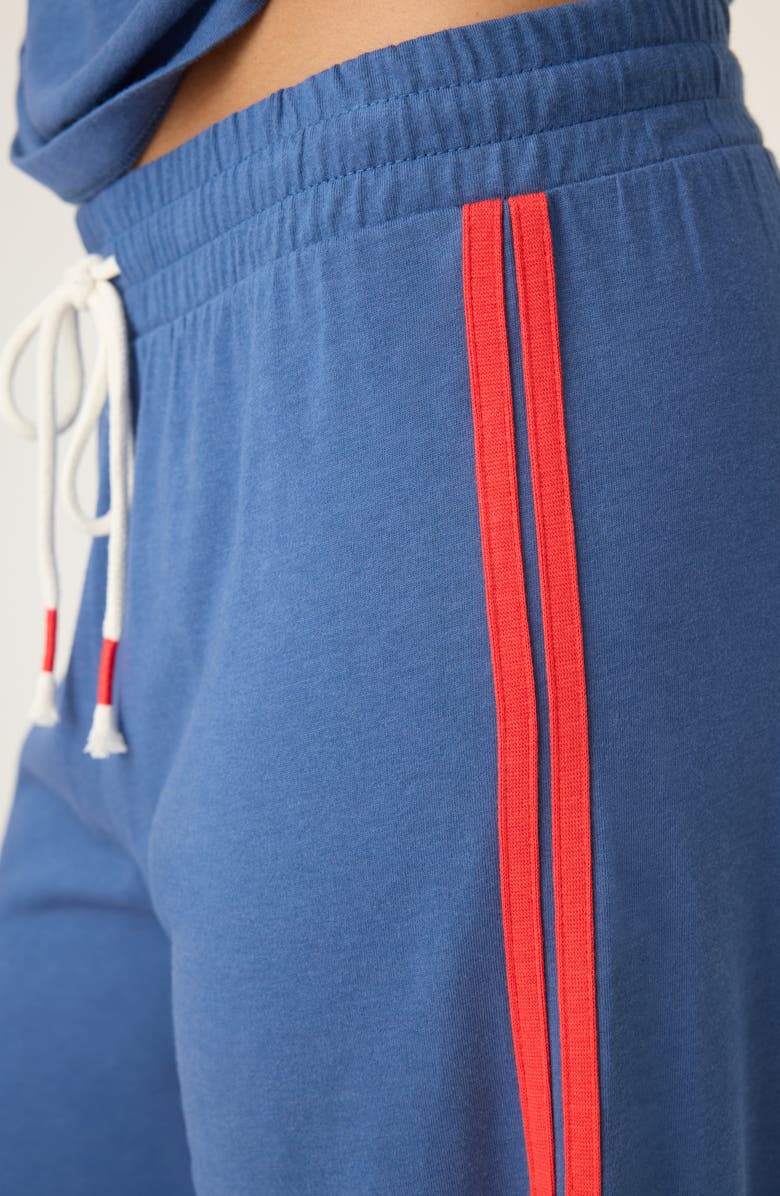 PJ Salvage American Honey Cotton Blend Crop Pajama Pants, Alternate, color, 