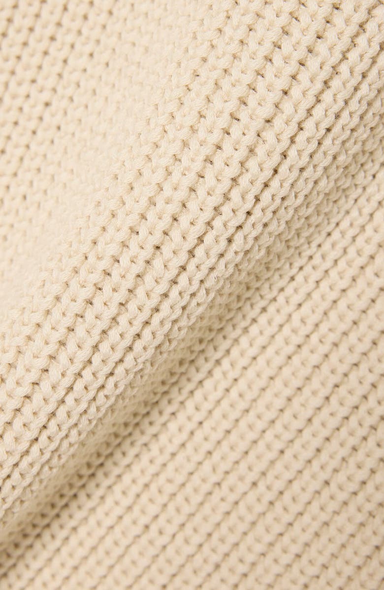 Lacoste Relaxed Fit Polo Sweater, Alternate, color, Powder