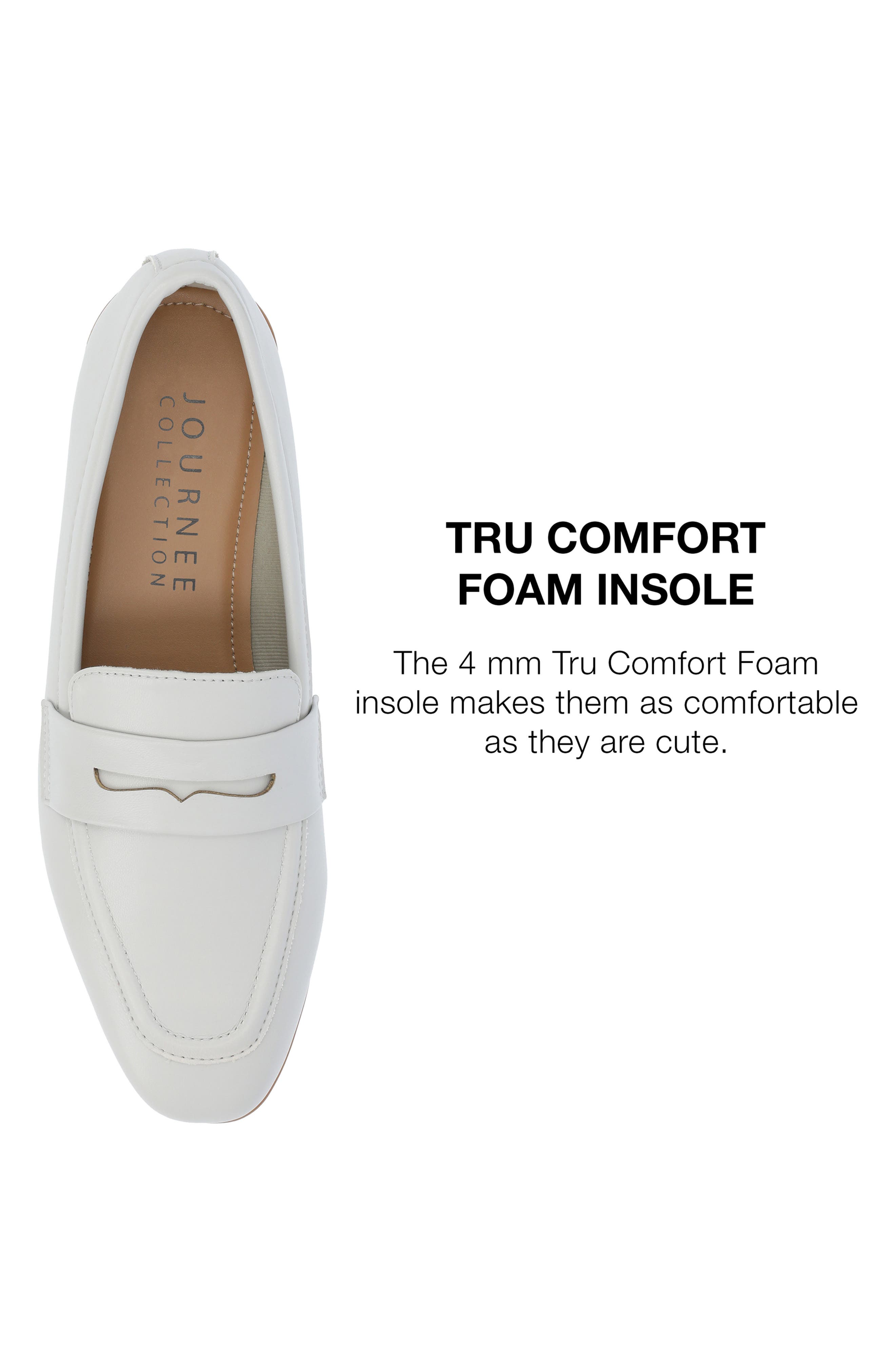 Journee Collection Myeesha Penny Loafer, Alternate, color, Grey