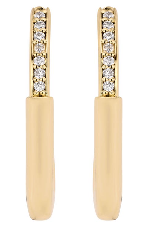 The Modern Oval Hoop Earrings