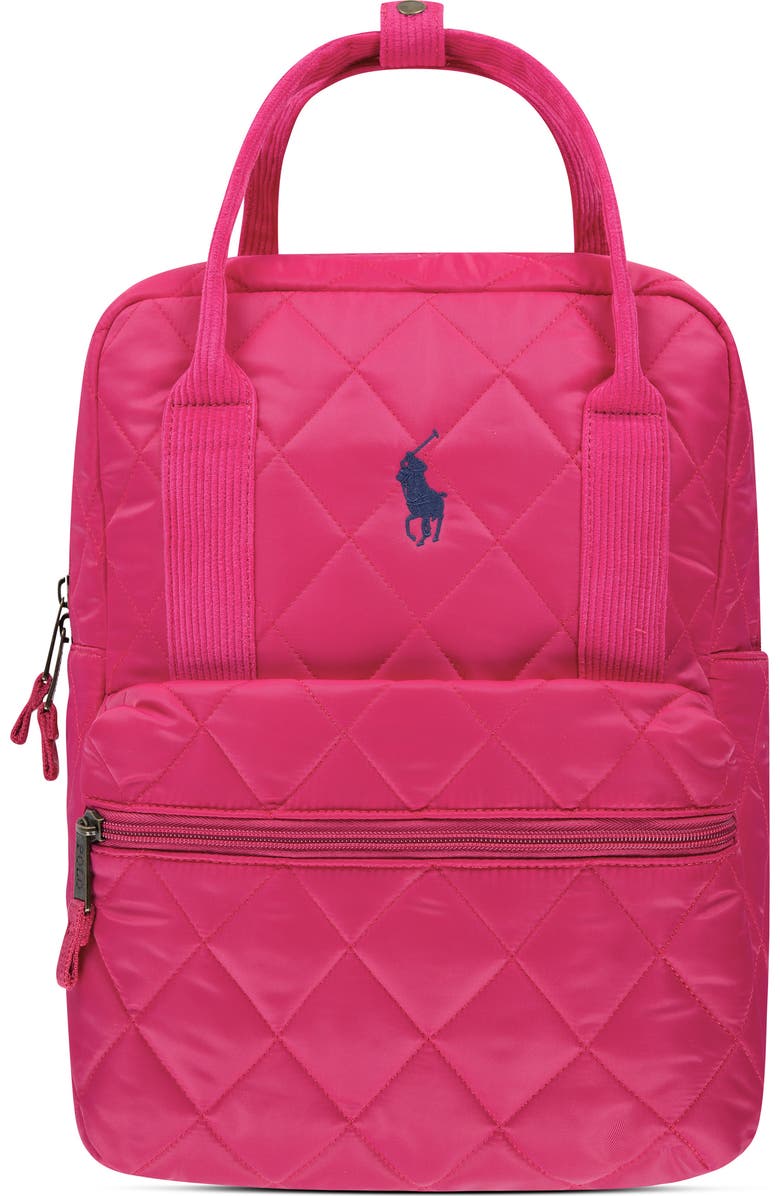Ralph Lauren Kids' Quilted Backpack, Main, color,