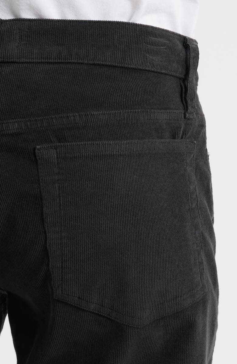 FRAME L'Homme Corduroy Slim Jeans, Alternate, color, Titanium