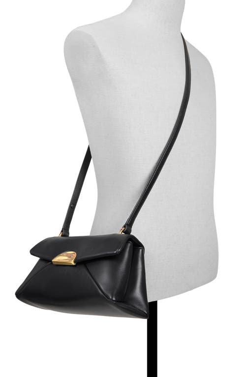 Ted Baker London Selene Leather Shoulder Bag In Black