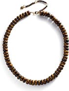 BaubleBar Joyce Semiprecious Stone Beaded Necklace