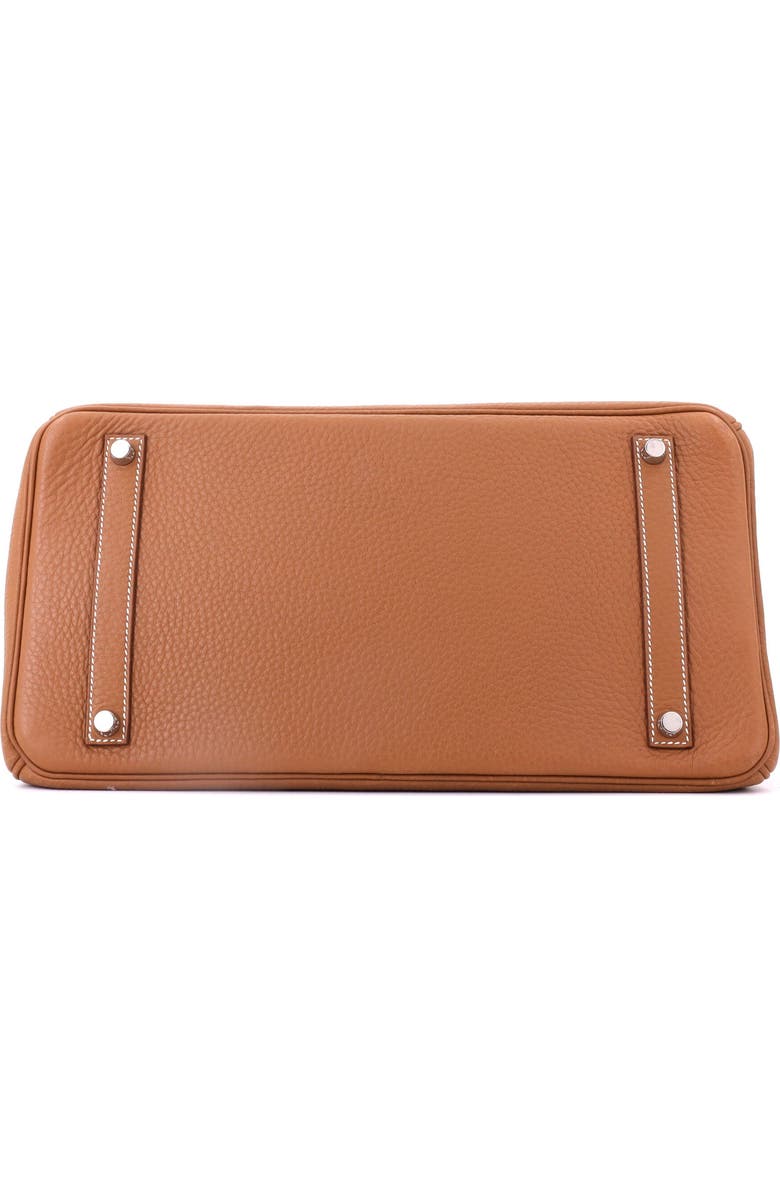 Pre-Owned Hermes Birkin Handbag Brown Togo with Palladium Hardware 35, Alternate, color, Gold