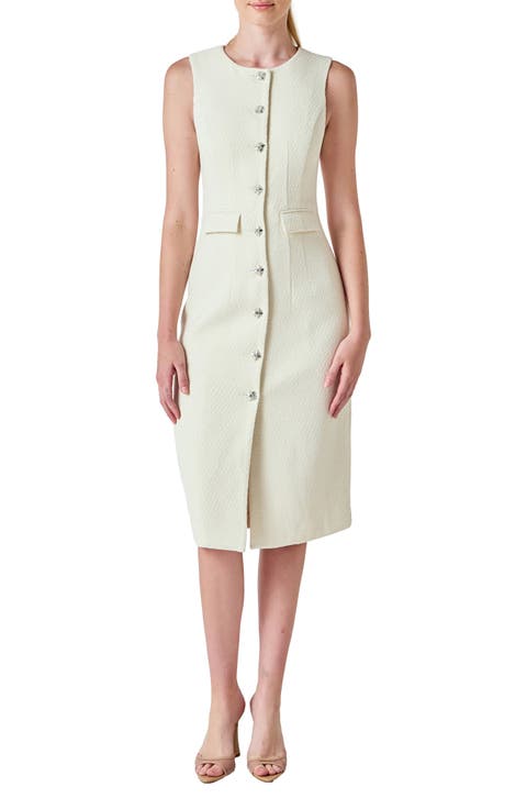 Women's Tweed Midi Dresses | Nordstrom