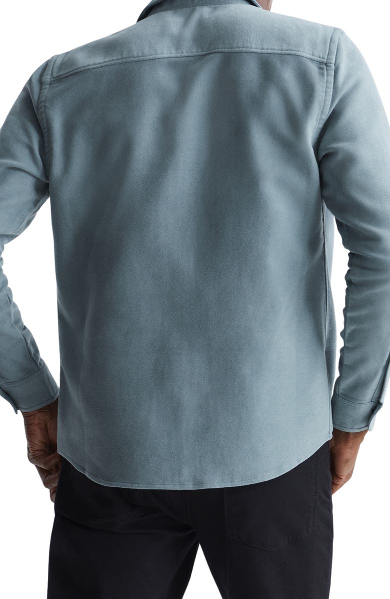 Reiss Miami Cotton Button-Up Shirt, Alternate, color, 