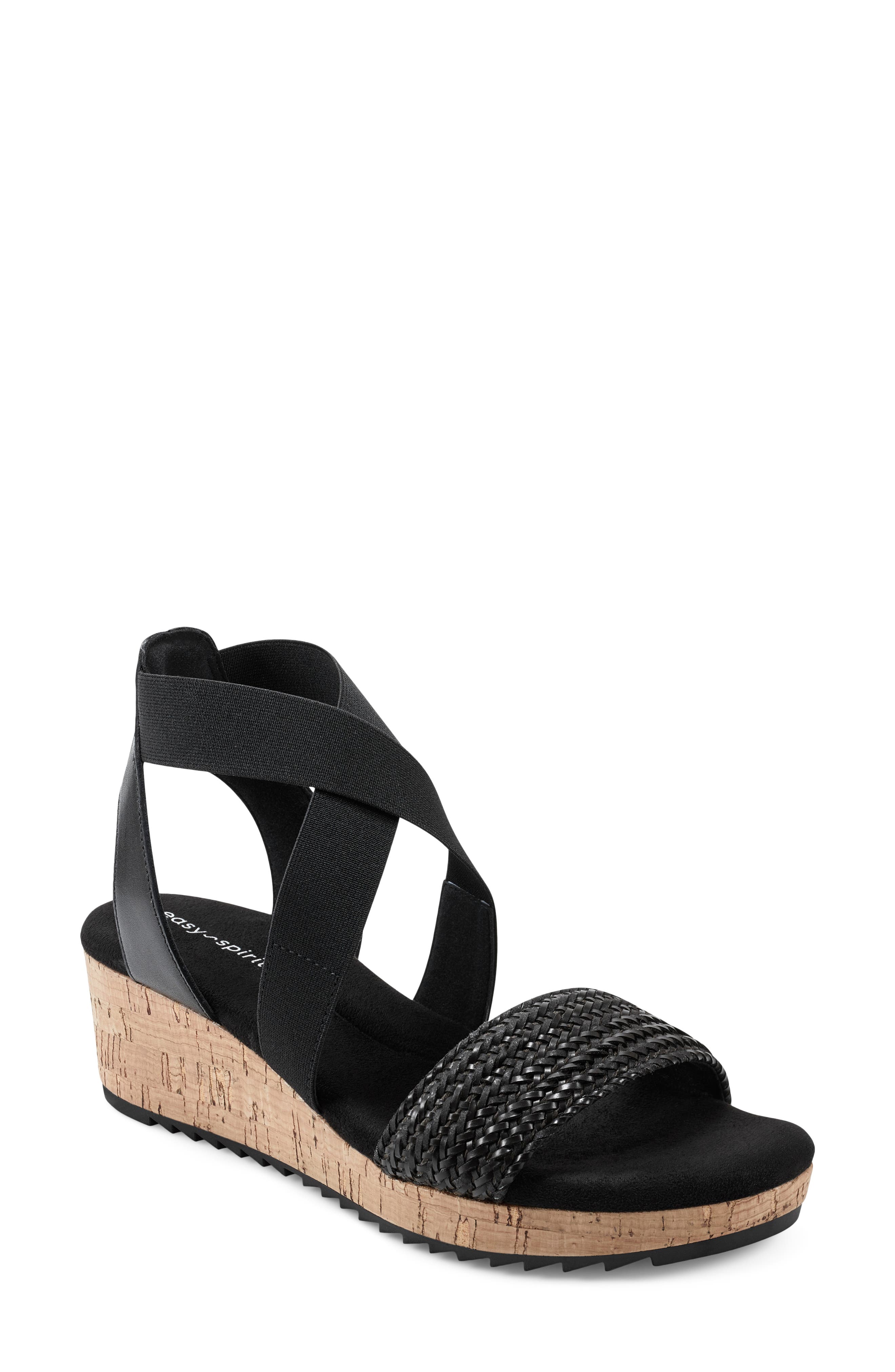 Easy Spirit Lorena Wedge Sandal, Main, color, 