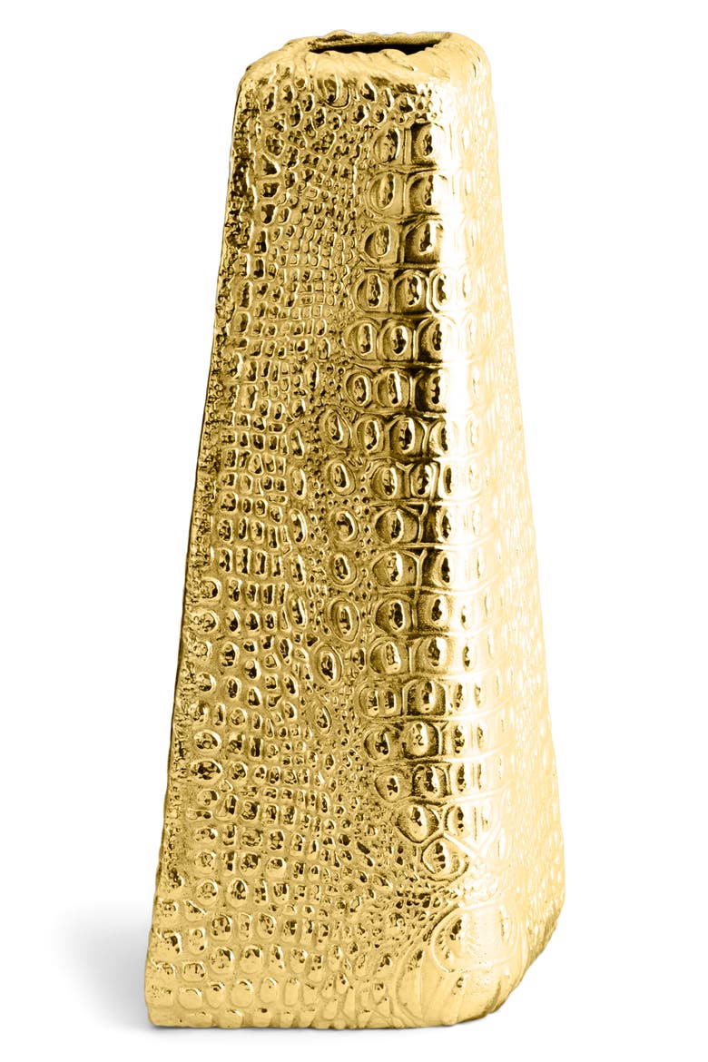 Safari Centerpiece Vase, Alternate, color, Gold