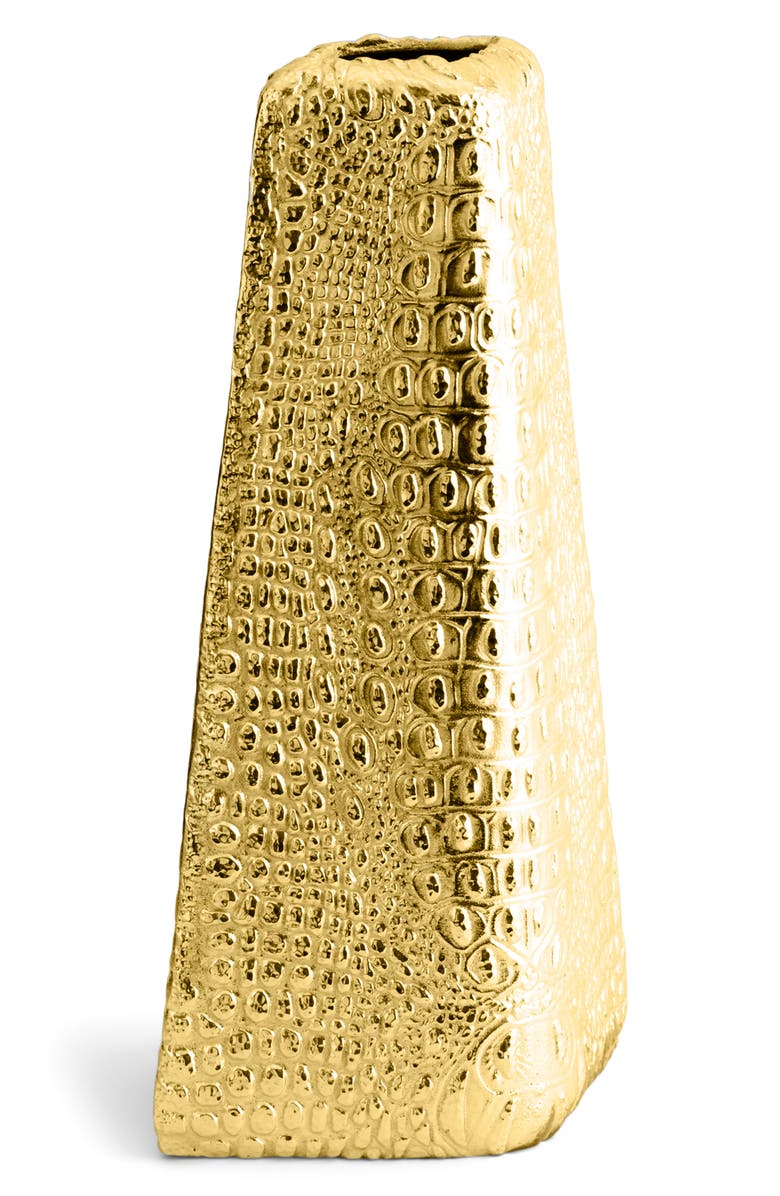 Michael Aram Safari Centerpiece Vase, Alternate, color, Gold