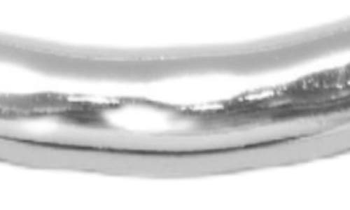Argento Vivo Hammered Oval Bangle