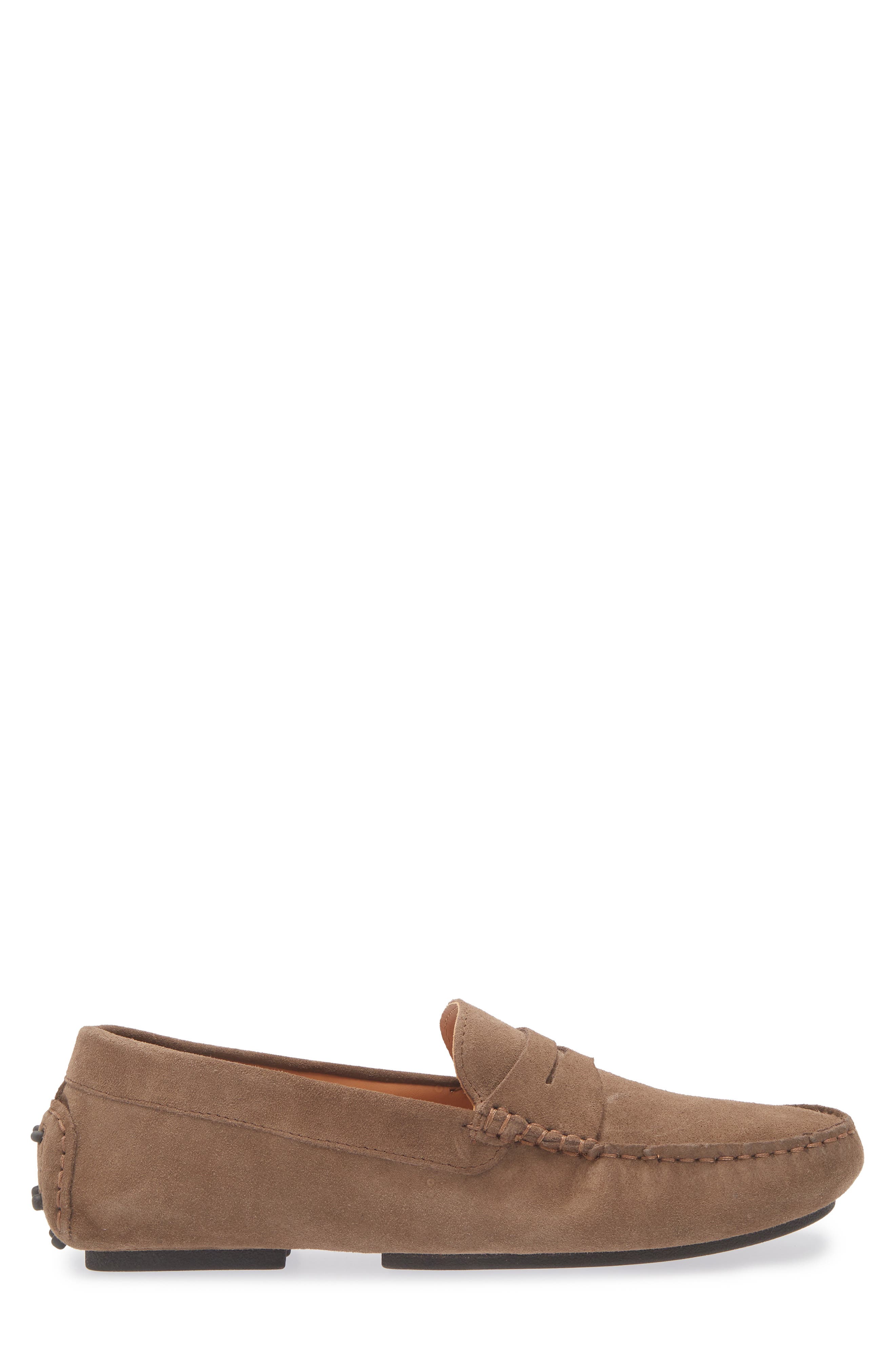 Gentle Souls Redondo Penny Loafer, Alternate, color, Taupe Suede
