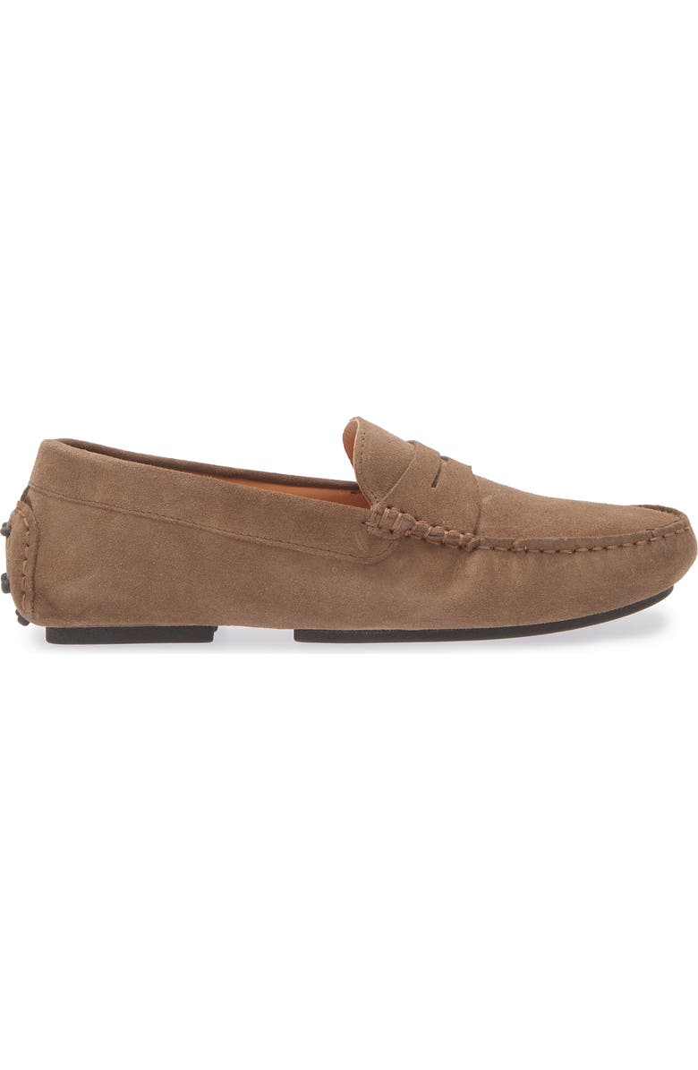 Gentle Souls Redondo Penny Loafer, Alternate, color, Taupe Suede