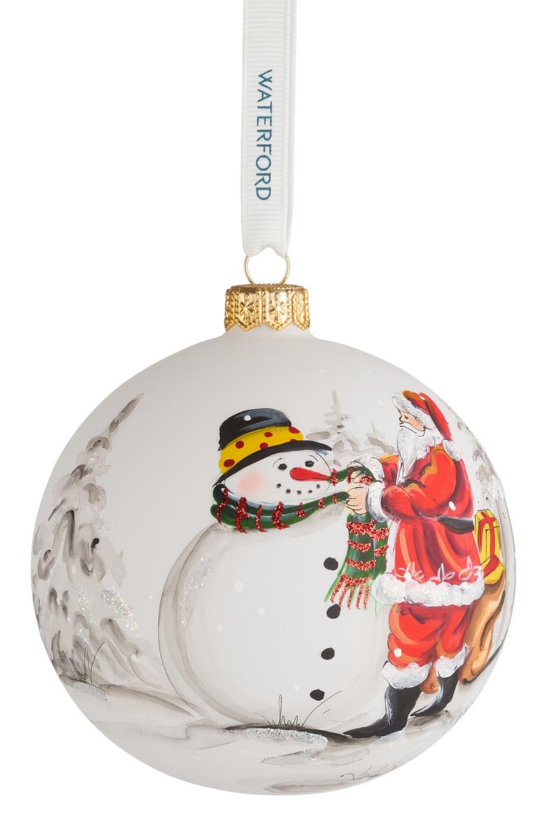 Holiday Heirlooms Magic of Christmas Glass Ornament, Main, color, MULTI
