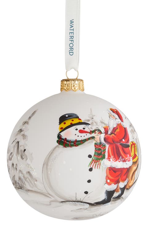Holiday Heirlooms Magic of Christmas Glass Ornament
