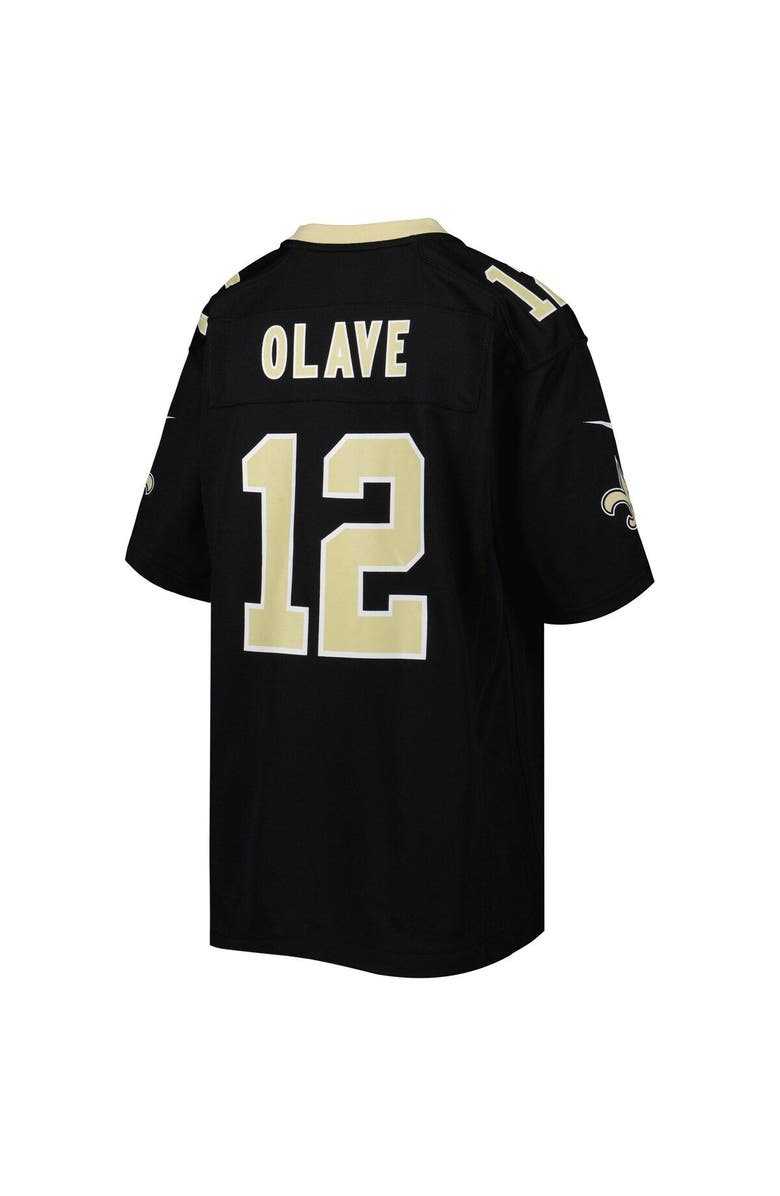 Nike Youth Nike Chris Olave Black New Orleans Saints Game Jersey, Alternate, color, Black