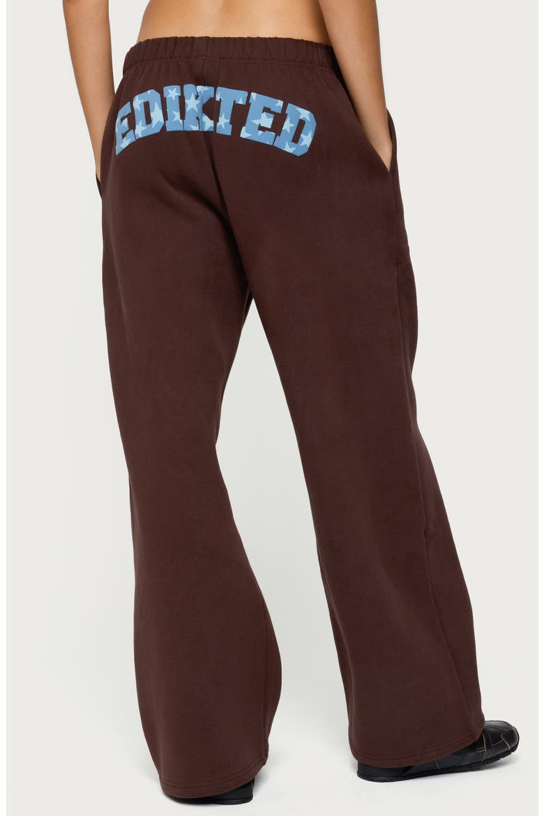 Really Edikted Sweatpants, Alternate, color, BROWN