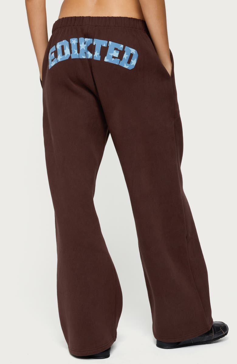 EDIKTED Really Edikted Sweatpants, Alternate, color, Brown