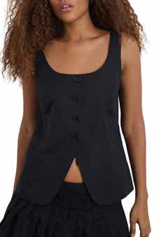 Alex Mill Gabby Linen & Cotton Vest