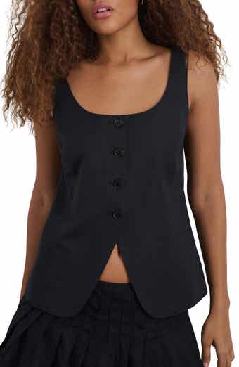 Alex Mill Gabby Linen & Cotton Vest