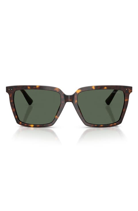 55mm Square Sunglasses