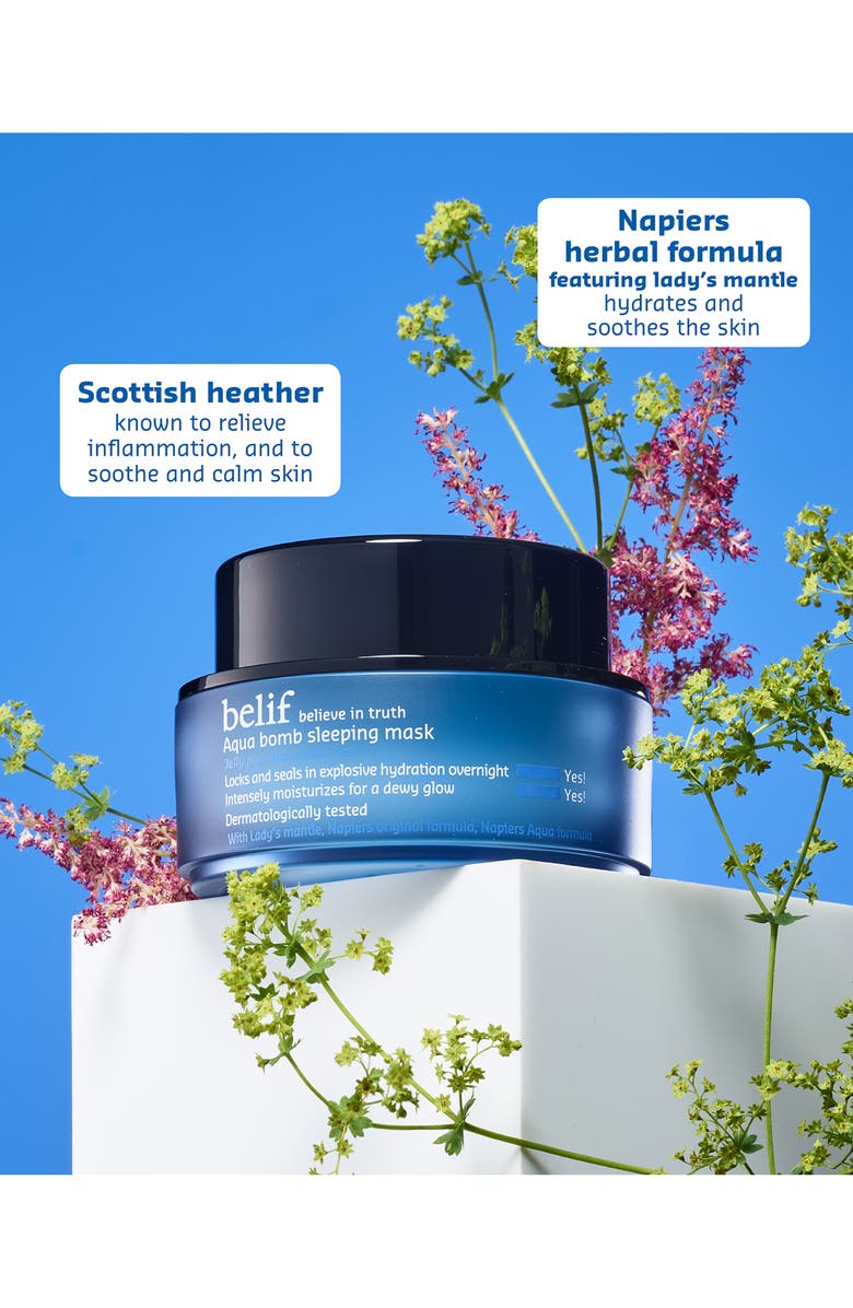 belif Aqua Bomb Sleeping Mask, Alternate, color, Blue