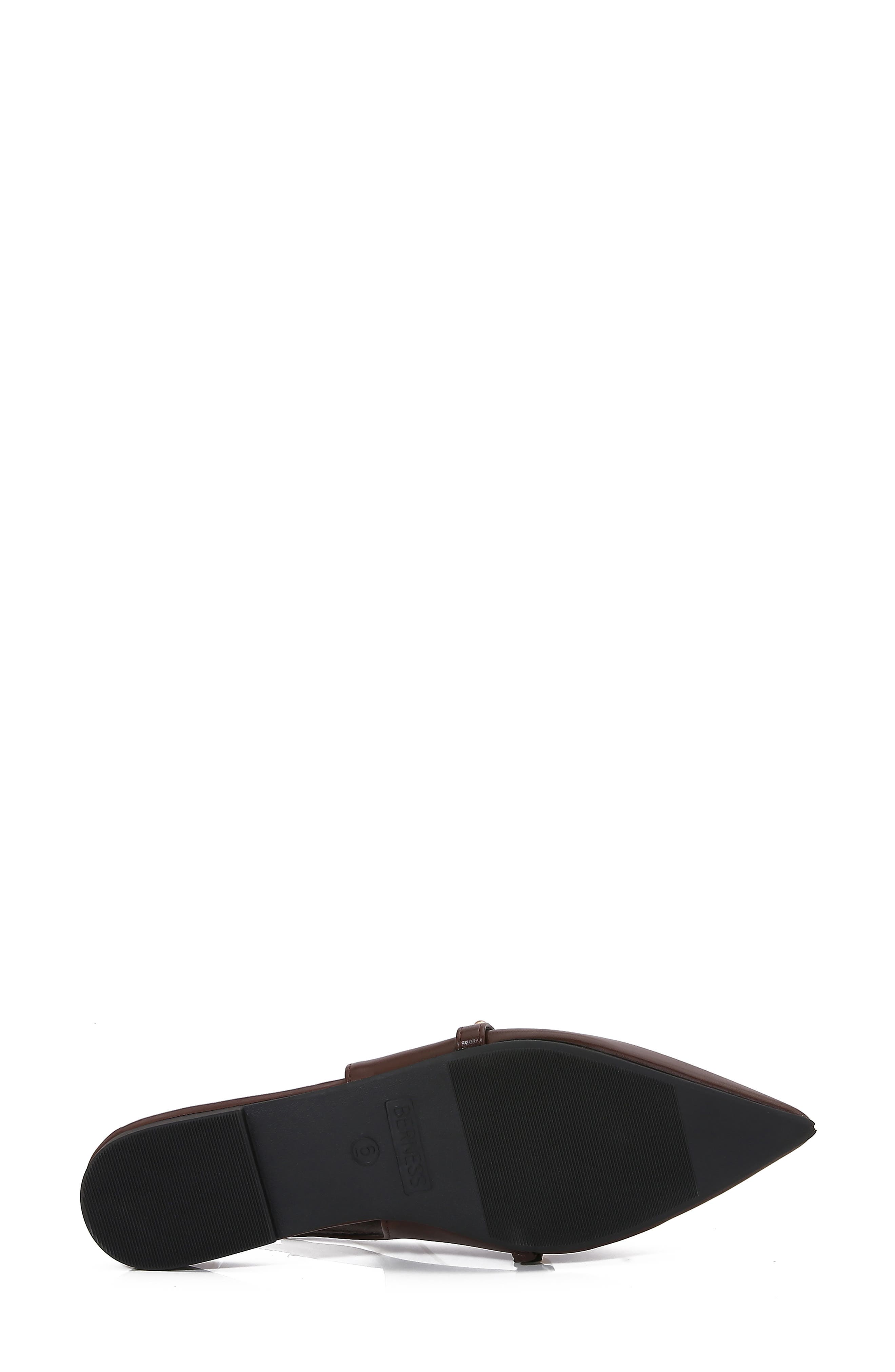 Reina Slingback Flat, Alternate, color, BROWN