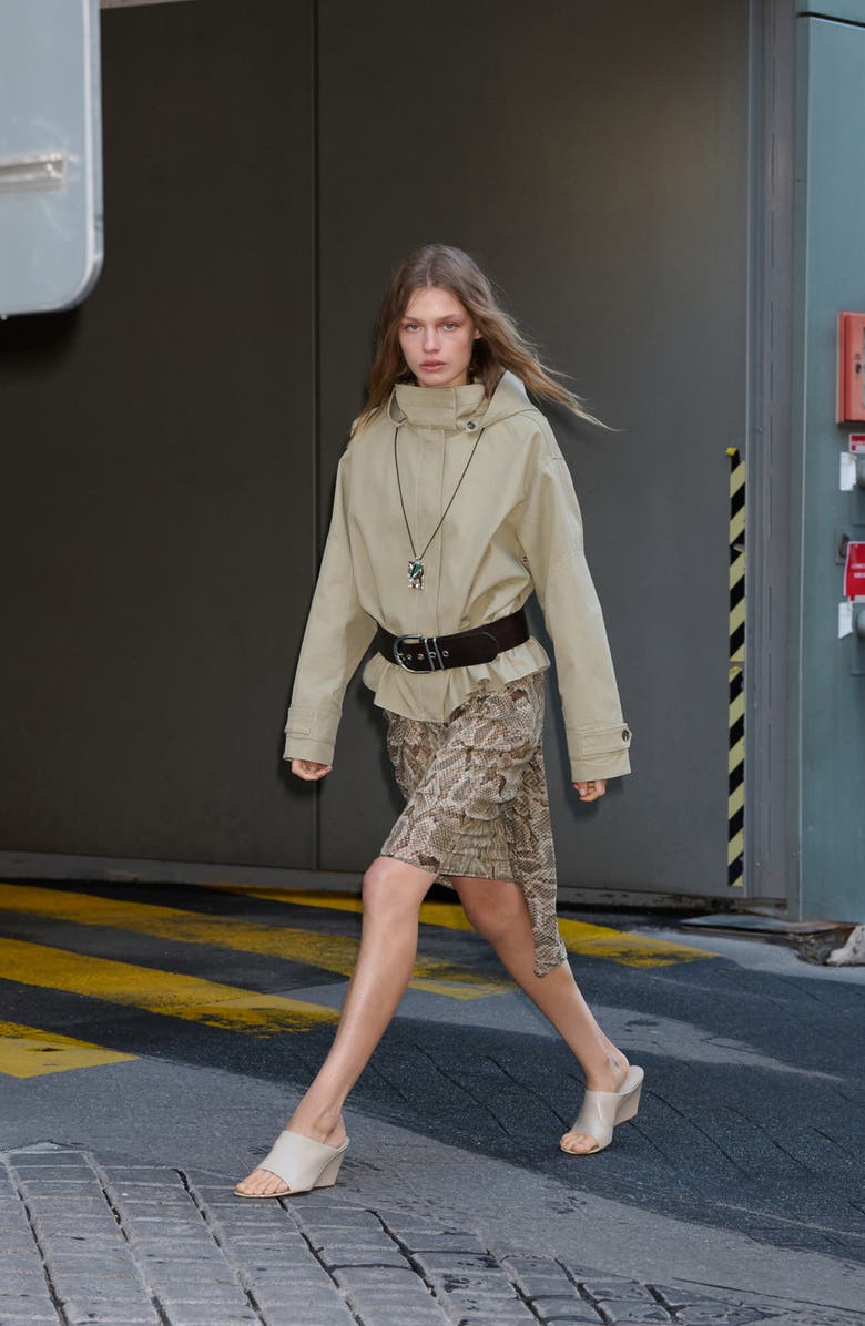 MANGO High Neck Oversize Parka with Removable Hood, Alternate, color, 