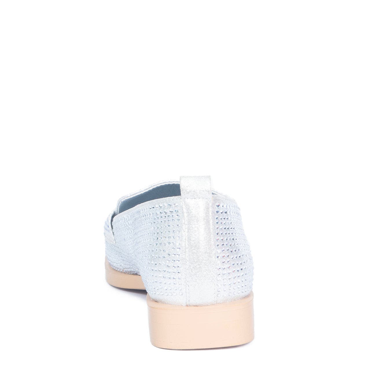 Penny Slip-Ons, Alternate, color, Silver