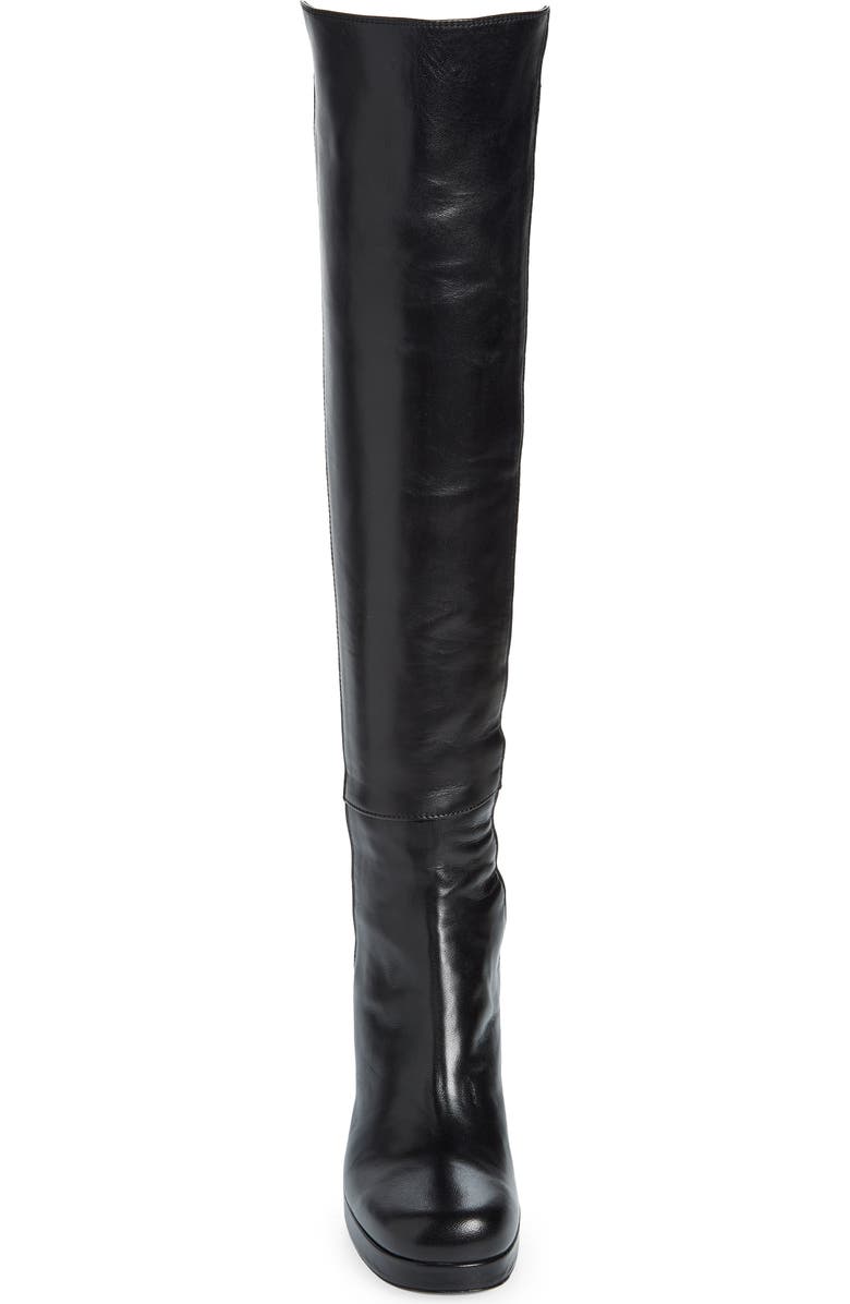 AGL Betty Platform Knee High Boot, Alternate, color,