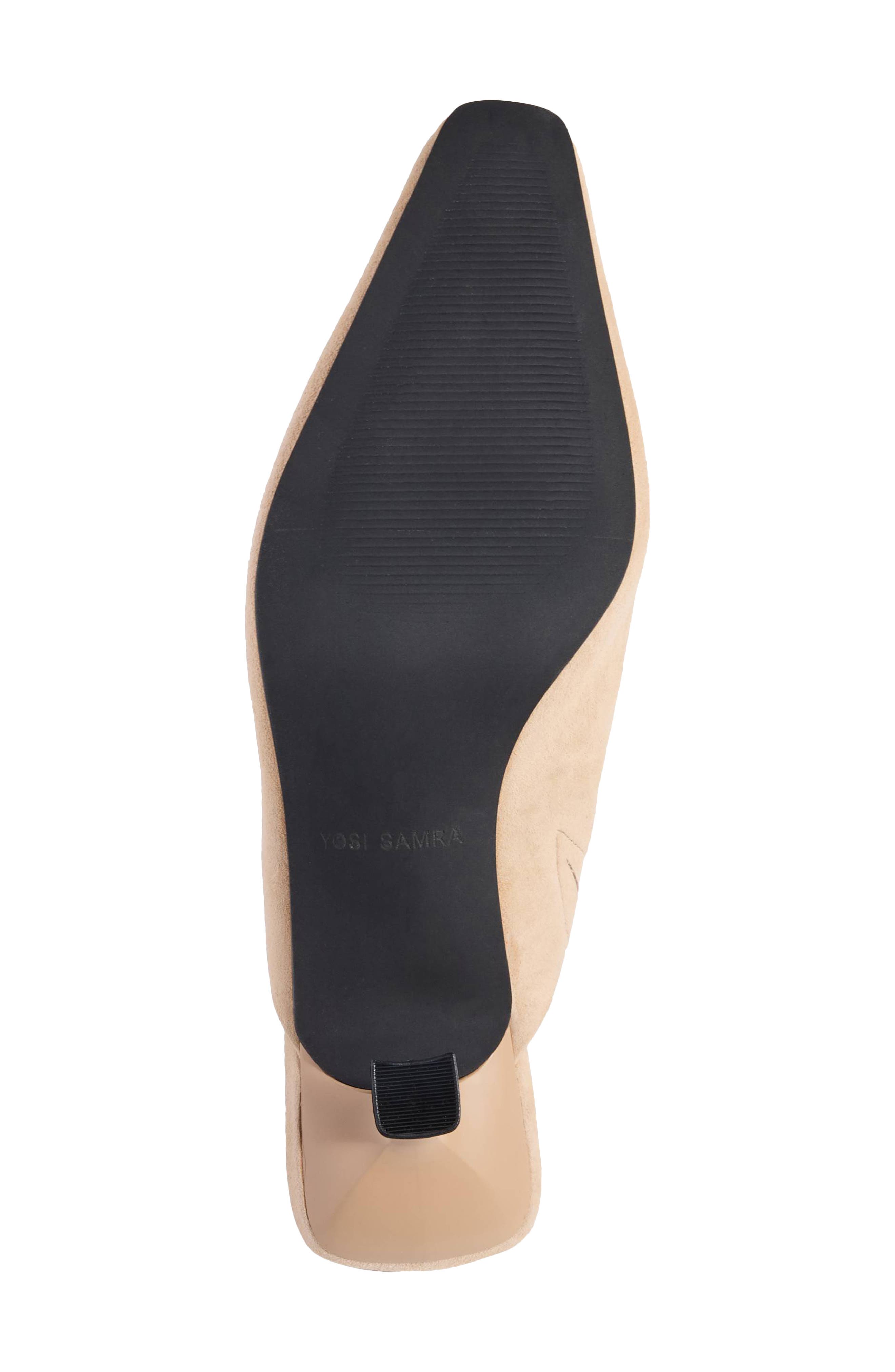 Chelsea Heeled Mule, Alternate, color, BEIGE