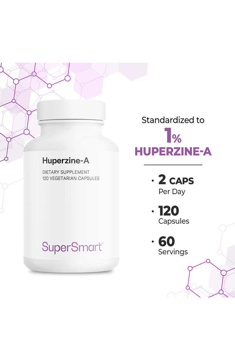 SuperSmart Huperzine-A 100 mcg per Day, Alternate, color, NO COLOR