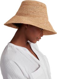 Haven Well Within Raffia Bucket Hat