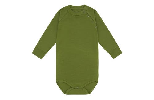 Vild House Of Little Ls Bodysuit In Untamed Green