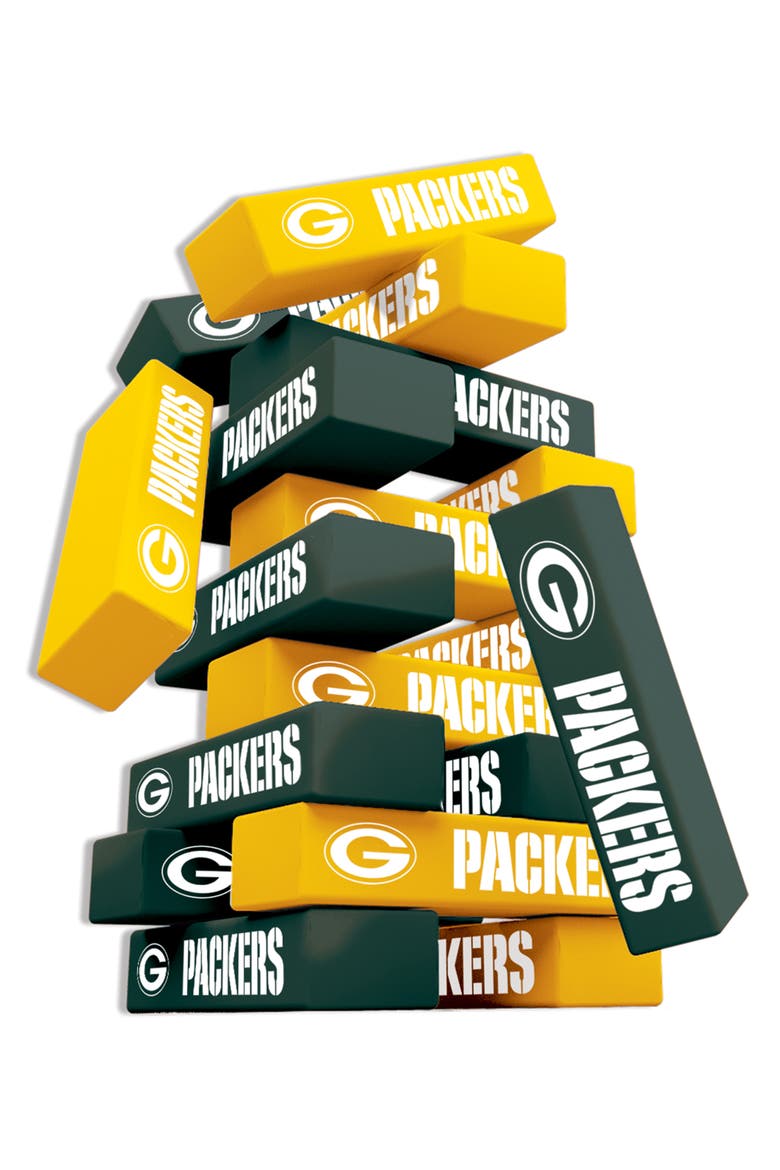 Green Bay Packers Tumble Tower, Alternate, color, Multicolor
