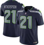 Nike Men's Nike Devon Witherspoon Navy Seattle Seahawks Vapor F.U.S.E. Limited Jersey