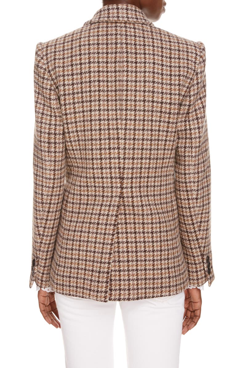 Isabel Marant Étoile Kerstin Plaid Wool Blazer, Alternate, color,
