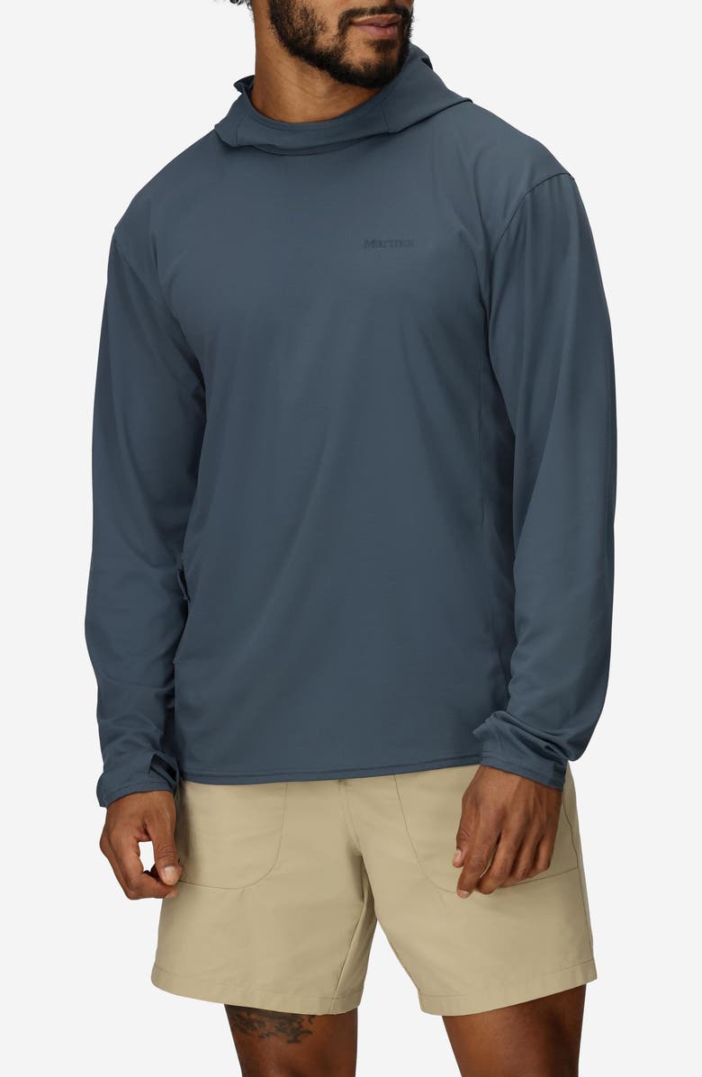 Marmot AirExchange SolarShield UPF Hoodie, Main, color,
