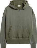 Elwood Ranger Oversize Distressed Cotton Hoodie