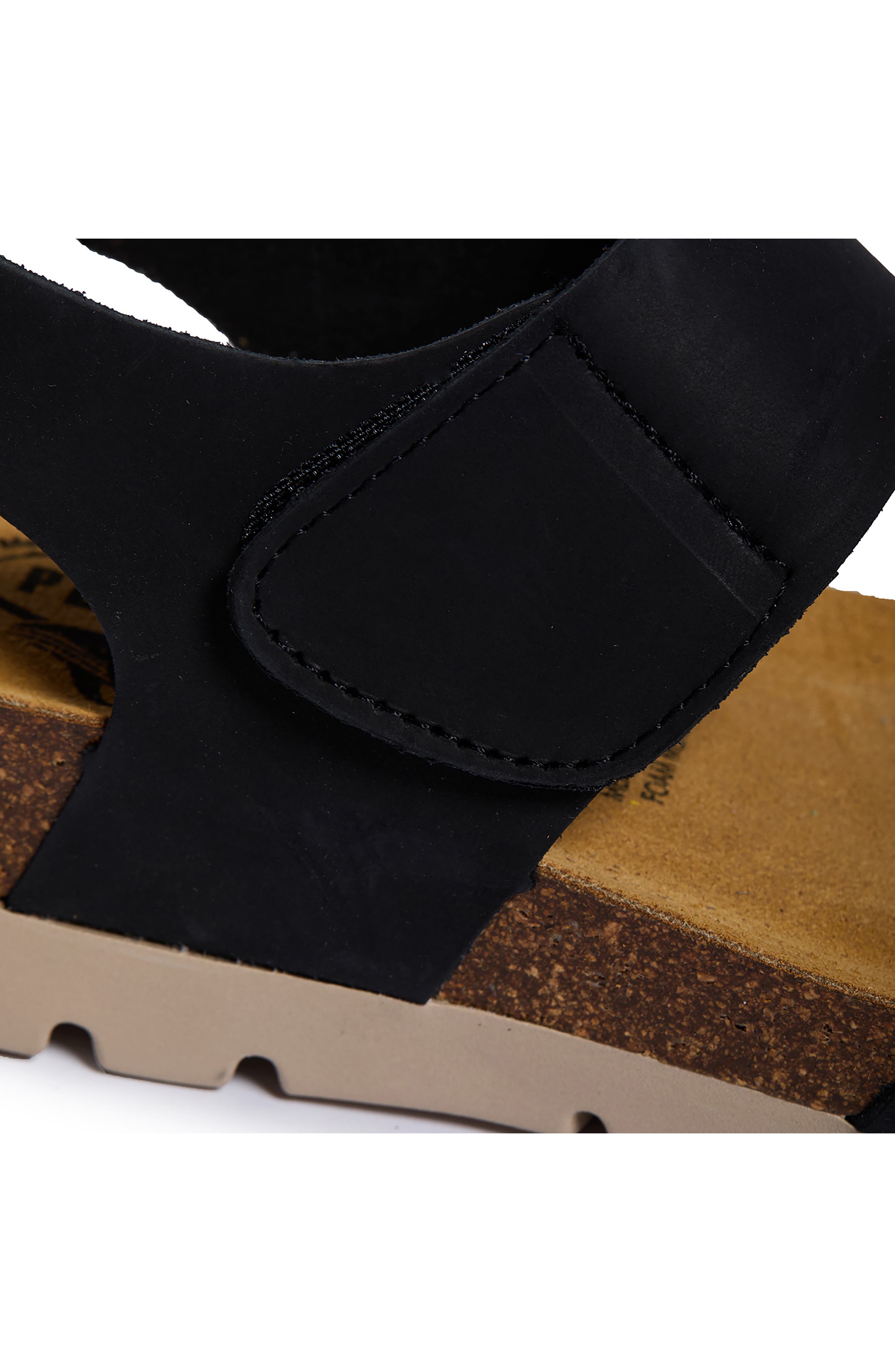 Compi Sandal, Alternate, color, NOBUCK BLACK